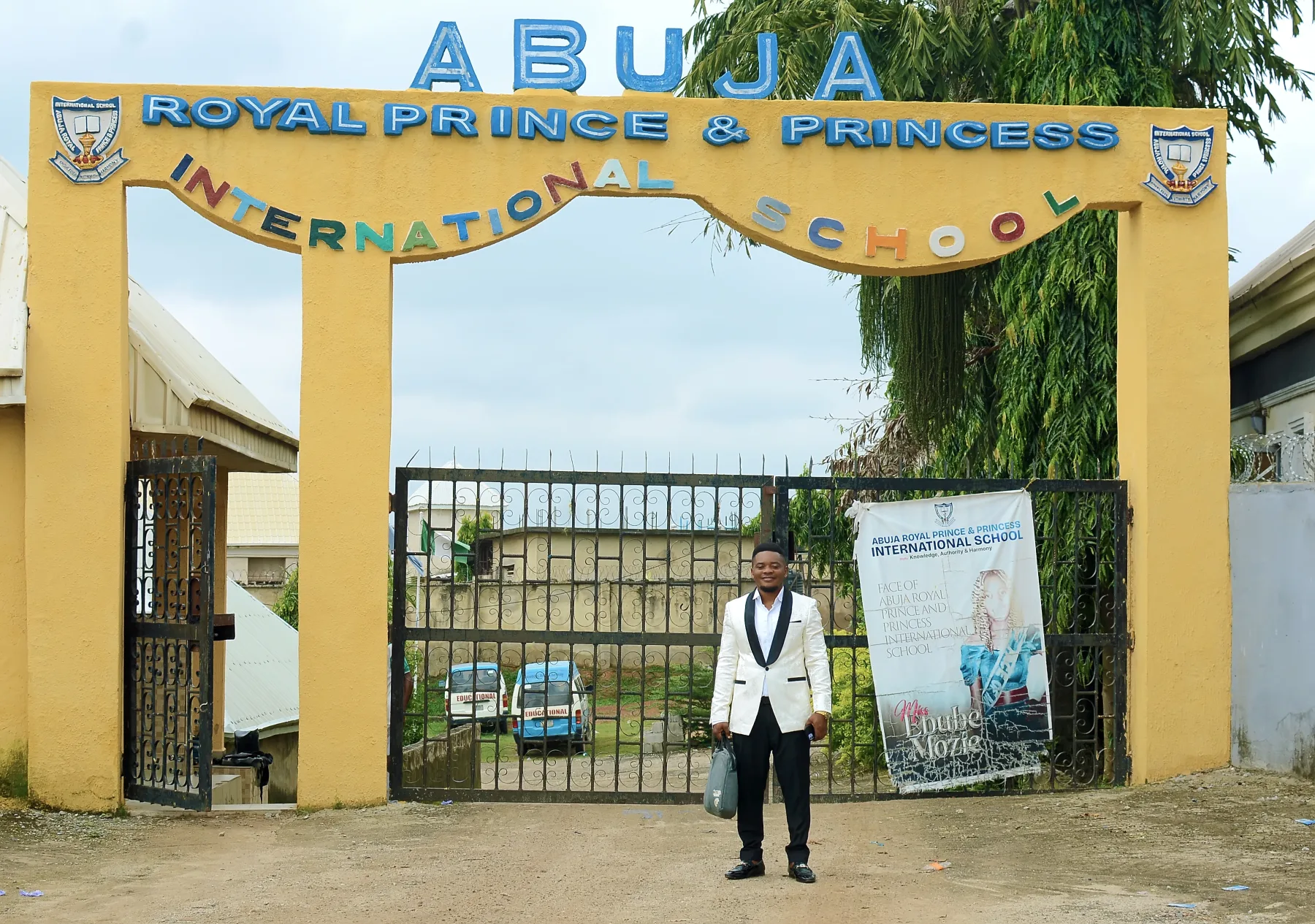 The entrance to Abuja Royal Prince & Princess International School
